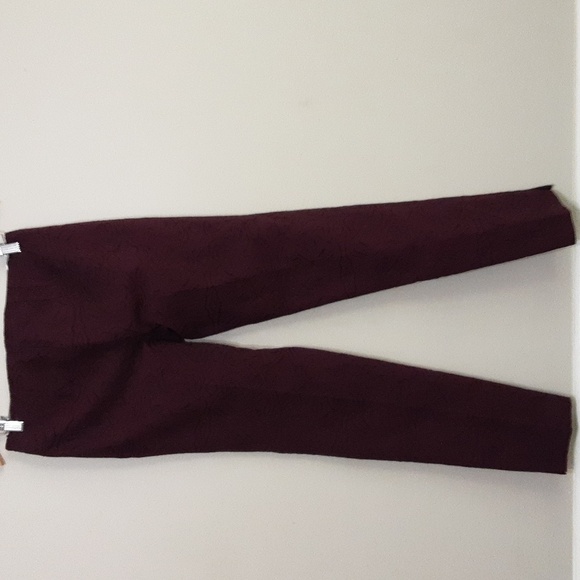 New caché pants textured women’s straight size 4 - Picture 3 of 6